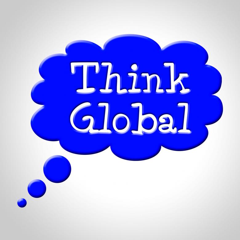 Free stock image of Think Global Means Contemplation Earth And Consider created by Stuart Miles
