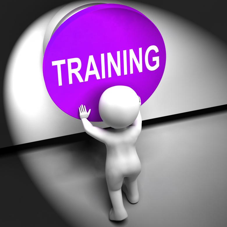 Free stock image of Training Pressed Means Education Induction Or Seminar created by Stuart Miles