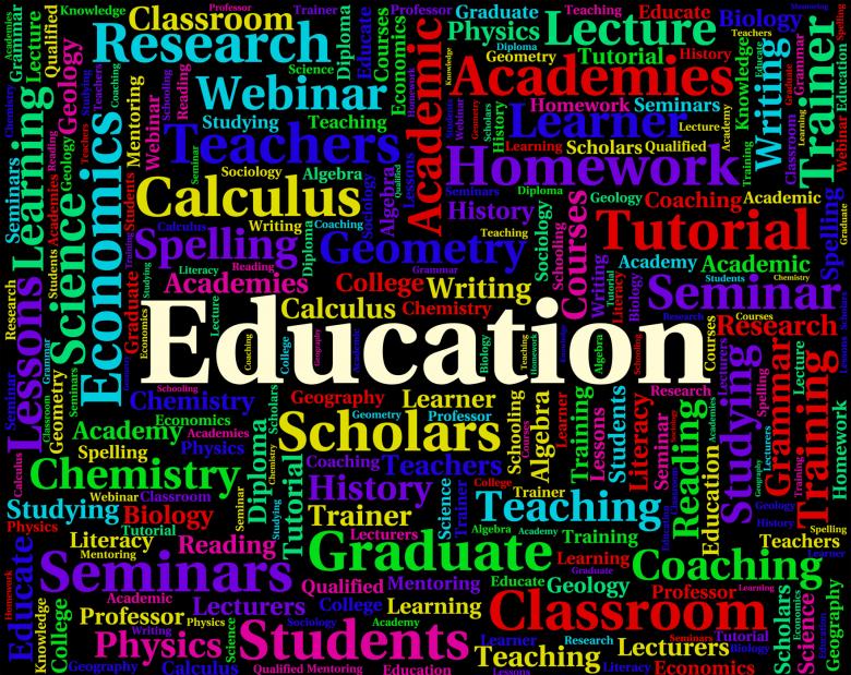 Free stock image of Education Word Means Development Educate And Tutoring created by Stuart Miles