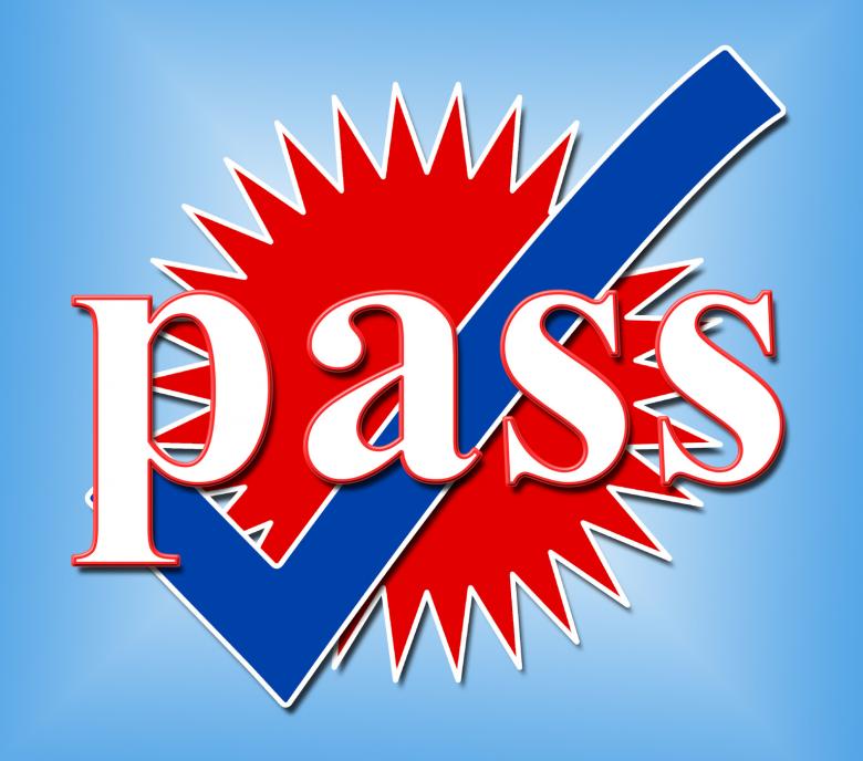 Free stock image of Pass Tick Means Ok Passed And Confirmed created by Stuart Miles