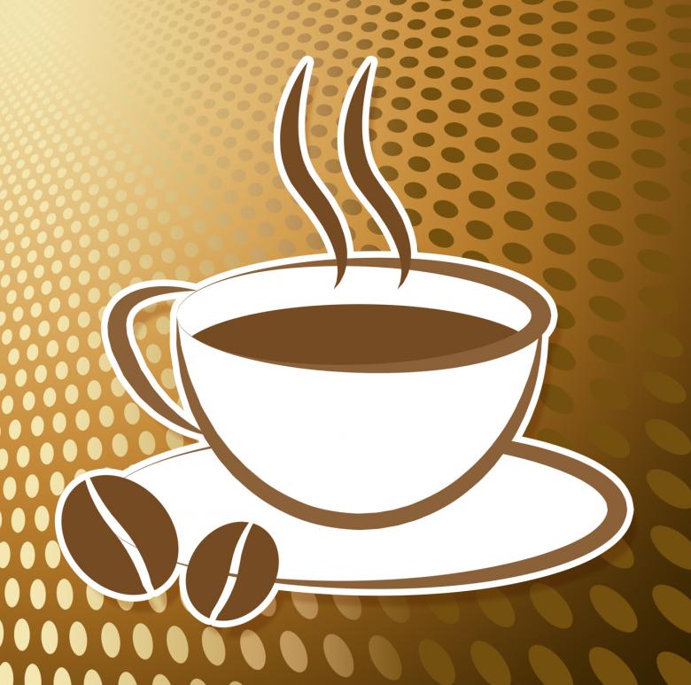 Free stock image of Coffee Cup Icon Indicates Drink Cups And Cafe created by Stuart Miles