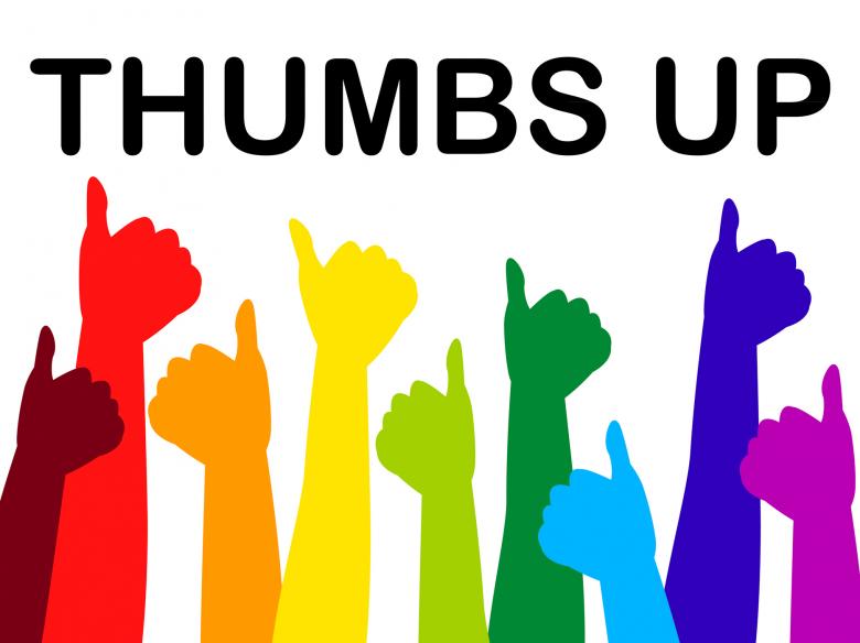 Free stock image of Thumbs Up Means All Right And Agree created by Stuart Miles