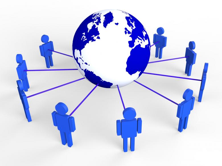 Free stock image of Global Computer Means Lan Network And Communicate created by Stuart Miles