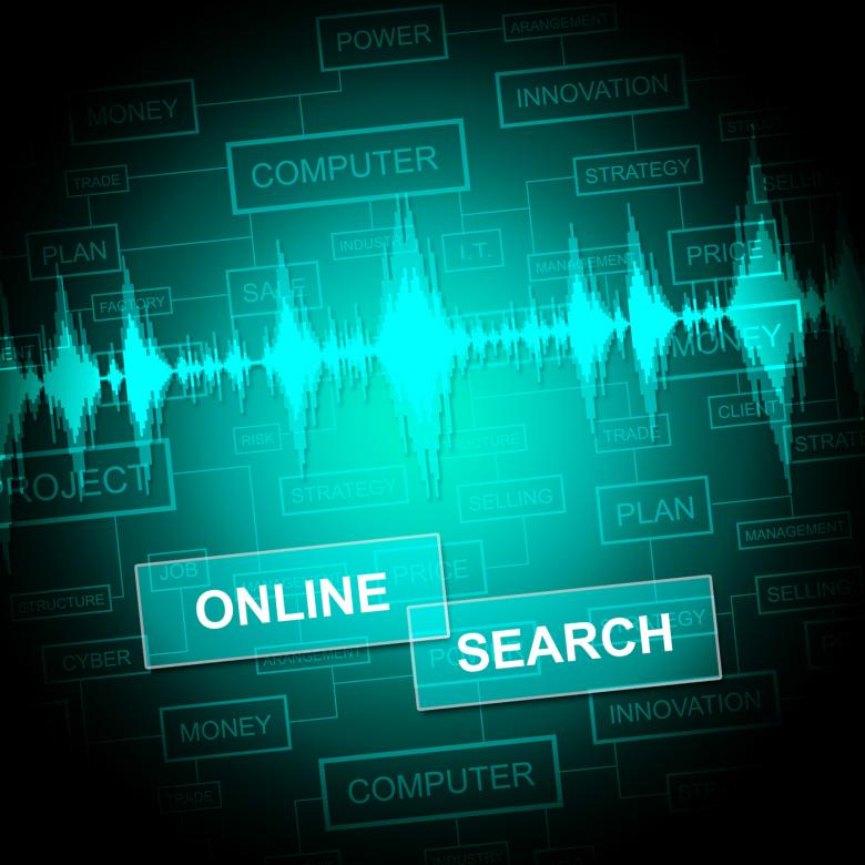 Free stock image of Online Search Shows Gathering Data And Web created by Stuart Miles