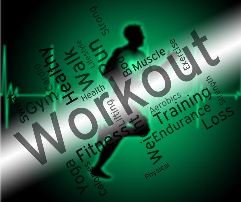Free stock image of Workout Words Shows Physical Activity And Athletic created by Stuart Miles