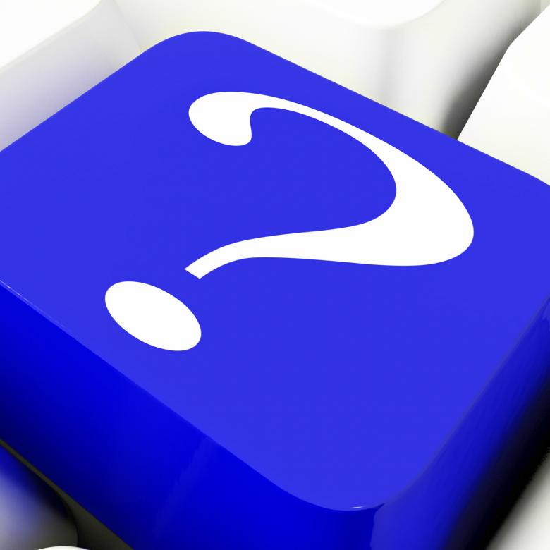 Free stock image of Question Mark Key Shows Help And Doubt created by Stuart Miles
