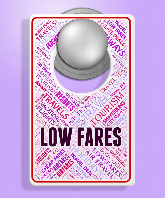 Free stock image of Low Fares Represents Placard Cheapest And Fee created by Stuart Miles