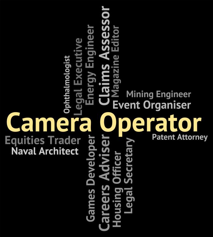 Free stock image of Camera Operator Represents Machine Minder And Cameras created by Stuart Miles