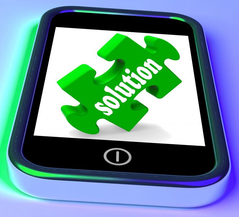 Free stock image of Solution On Smartphone Shows Successful Strategies created by Stuart Miles