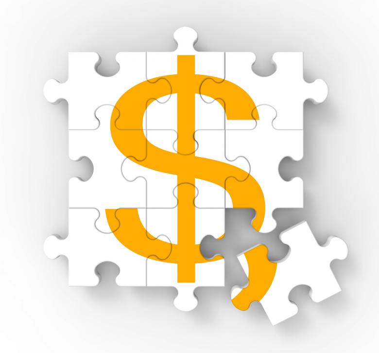 Free stock image of Dollar Puzzle Shows American Wealth created by Stuart Miles