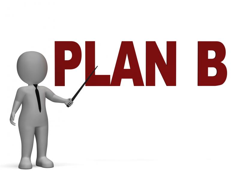 Free stock image of Plan B Shows Alternative Strategy created by Stuart Miles