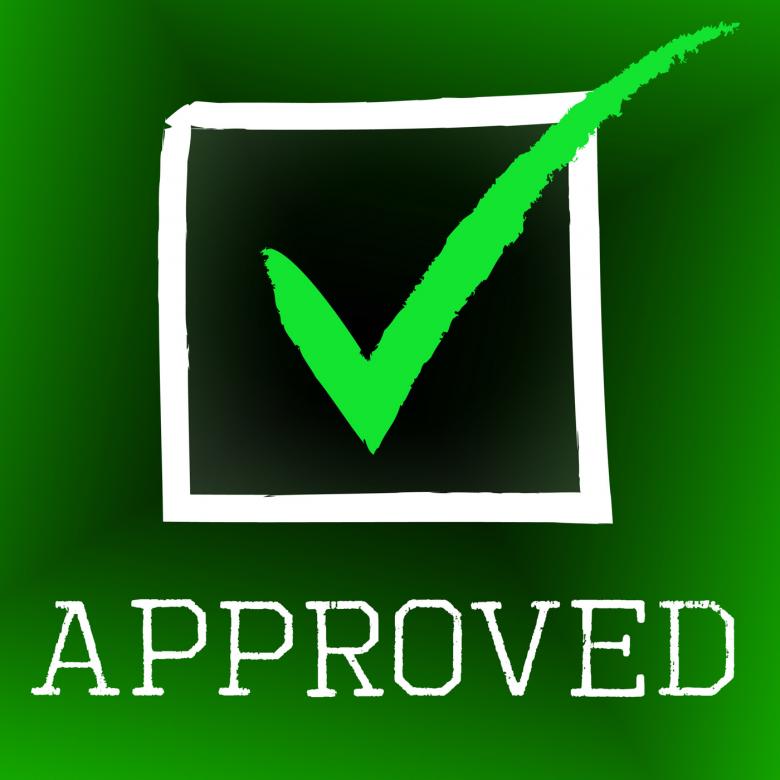 Free stock image of Approved Tick Represents Correct Assurance And Approval created by Stuart Miles