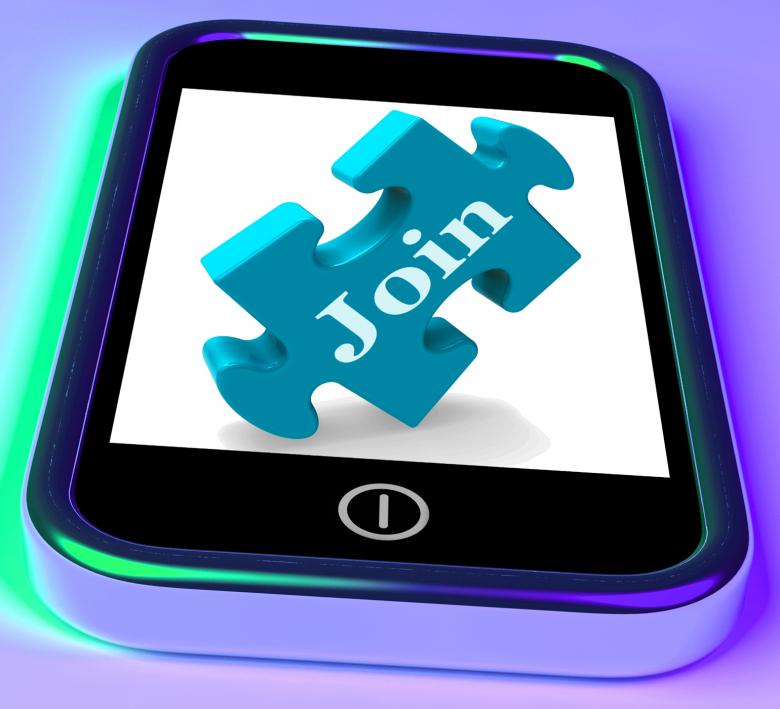 Free stock image of Join Phone Shows Mobile Subscribing Membership Or Registration created by Stuart Miles