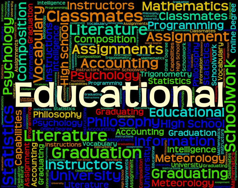 Free stock image of Educational Word Represents College Learned And University created by Stuart Miles