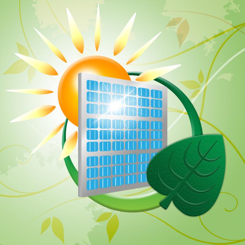 Free stock image of Solar Panel Represents Earth Friendly And Eco created by Stuart Miles