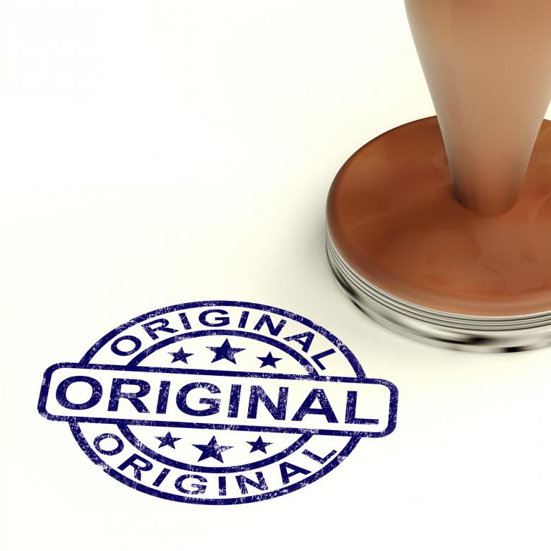 Free stock image of Original Stamp Showing Genuine Authentic Products created by Stuart Miles