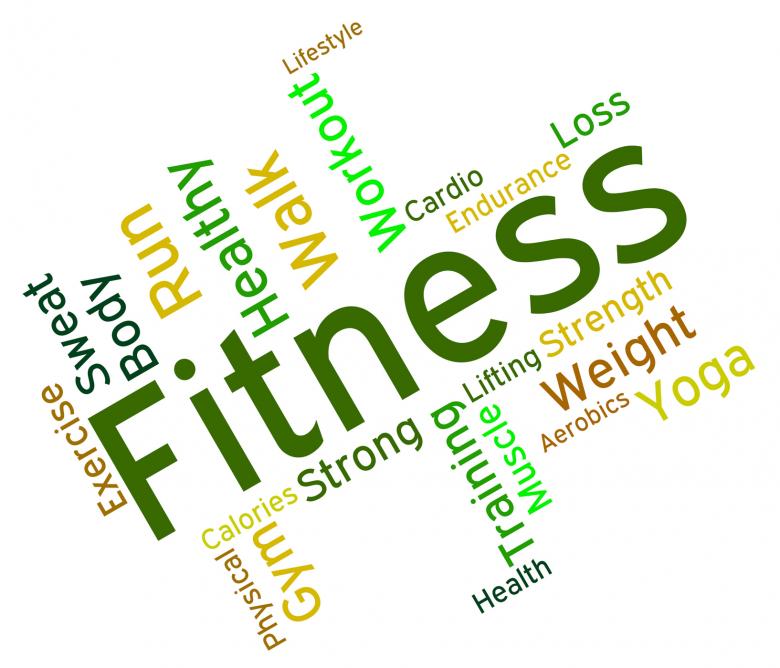 Free stock image of Fitness Words Means Physical Activity And Exercise created by Stuart Miles