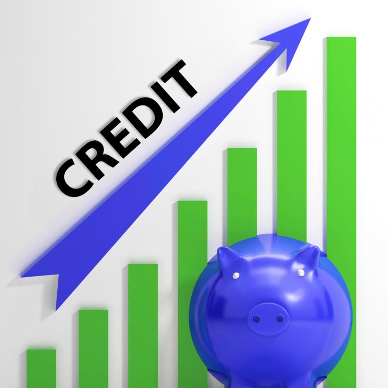 Free stock image of Credit Graph Means Financing Lending And Repayments created by Stuart Miles