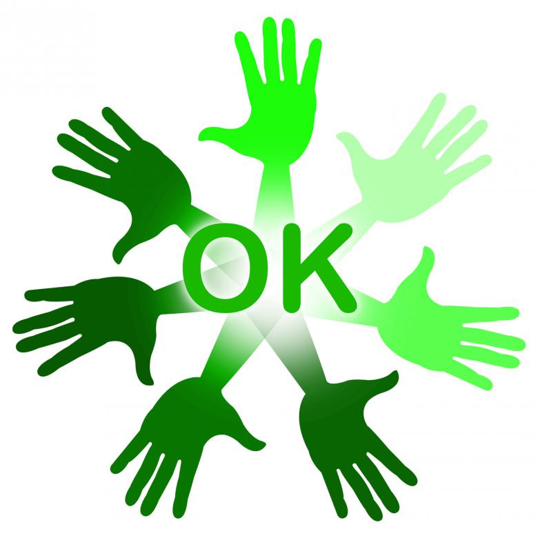 Free stock image of Hands Ok Means All Right And OK created by Stuart Miles