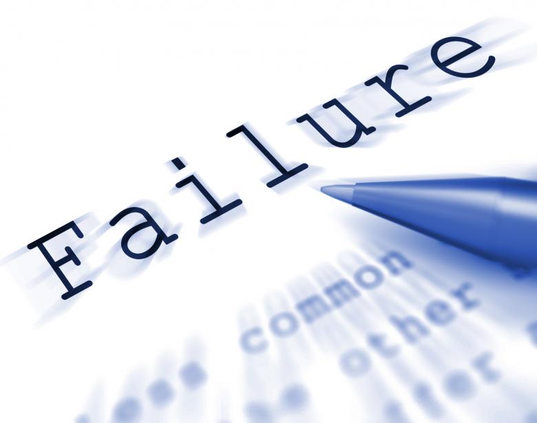 Free stock image of Failure Word Displays Inept Unsuccessful Or Lacking created by Stuart Miles