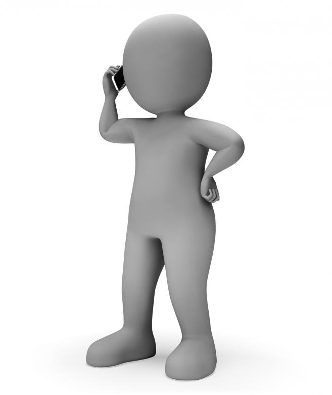 Free stock image of Talking Smartphone Indicates Call Now And Calling 3d Rendering created by Stuart Miles
