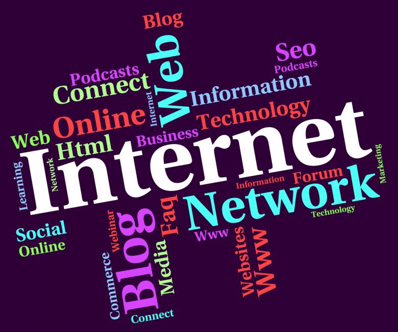 Free stock image of Internet Word Indicates World Wide Web And Searching created by Stuart Miles