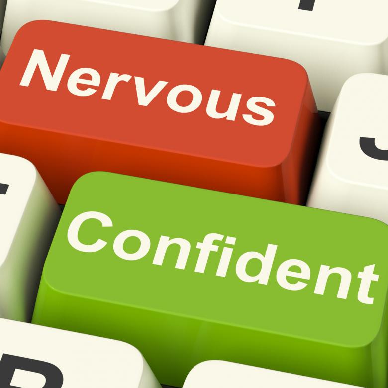 Free stock image of Nervous Confident Keys Shows Nerves Or Confidence created by Stuart Miles