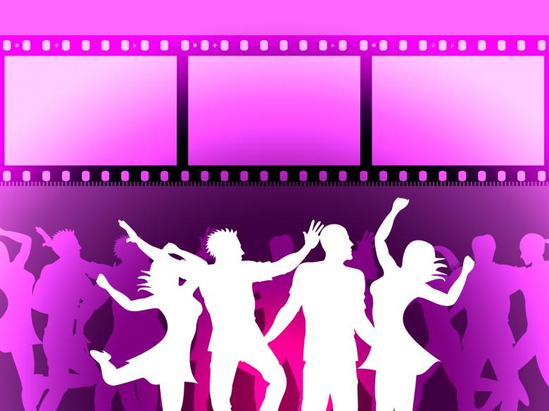 Free stock image of Filmstrip Disco Indicates Negative Joy And Dancing created by Stuart Miles