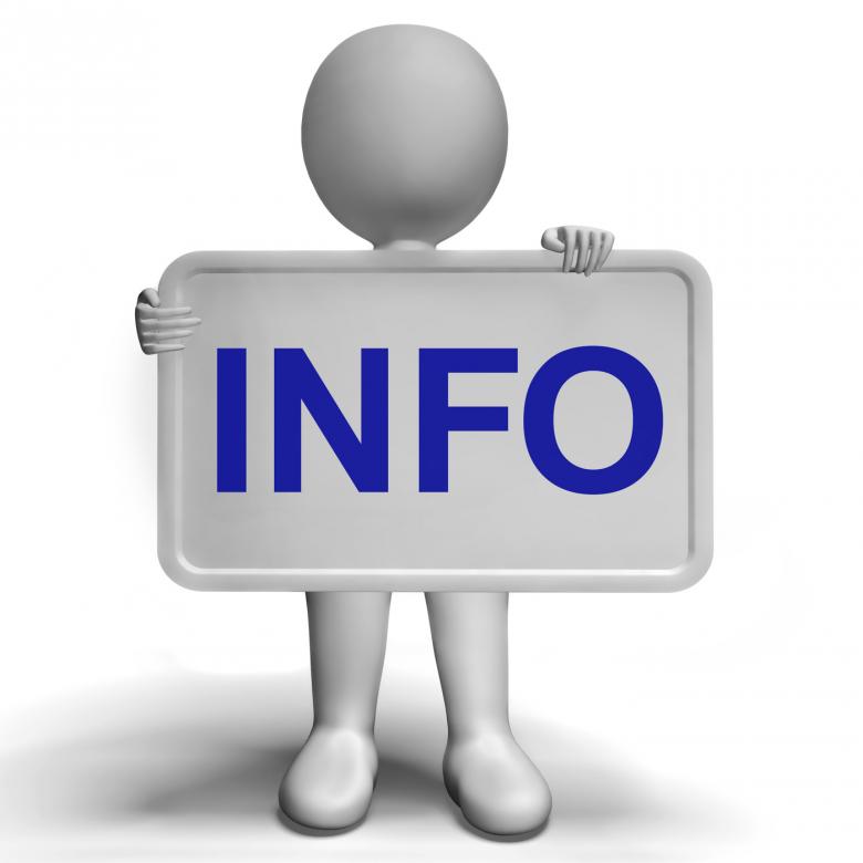 Free stock image of Info Sign Shows Information Knowledge And Support created by Stuart Miles