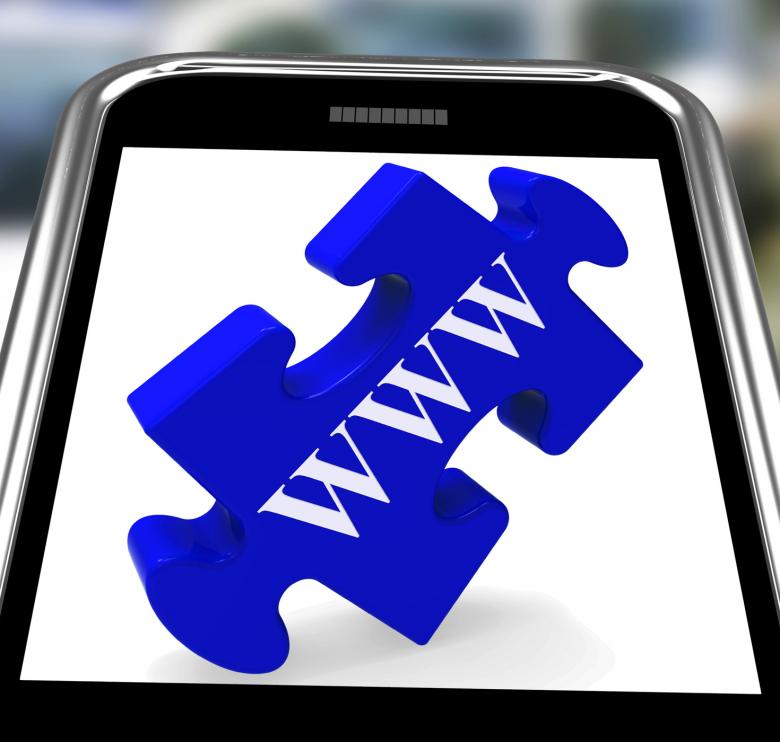Free stock image of WWW Smartphone Means Internet Network And Websites created by Stuart Miles