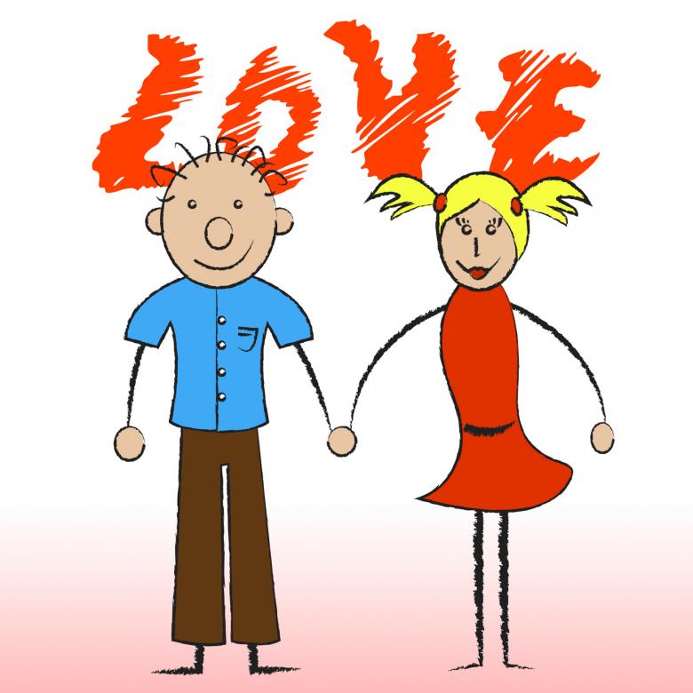 Free stock image of Love Couple Indicates Compassionate Devotion And Fondness created by Stuart Miles