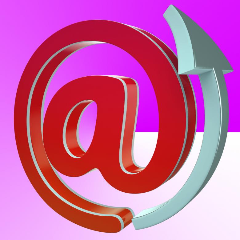 Free stock image of At-Symbol Shows Www On Line Message created by Stuart Miles