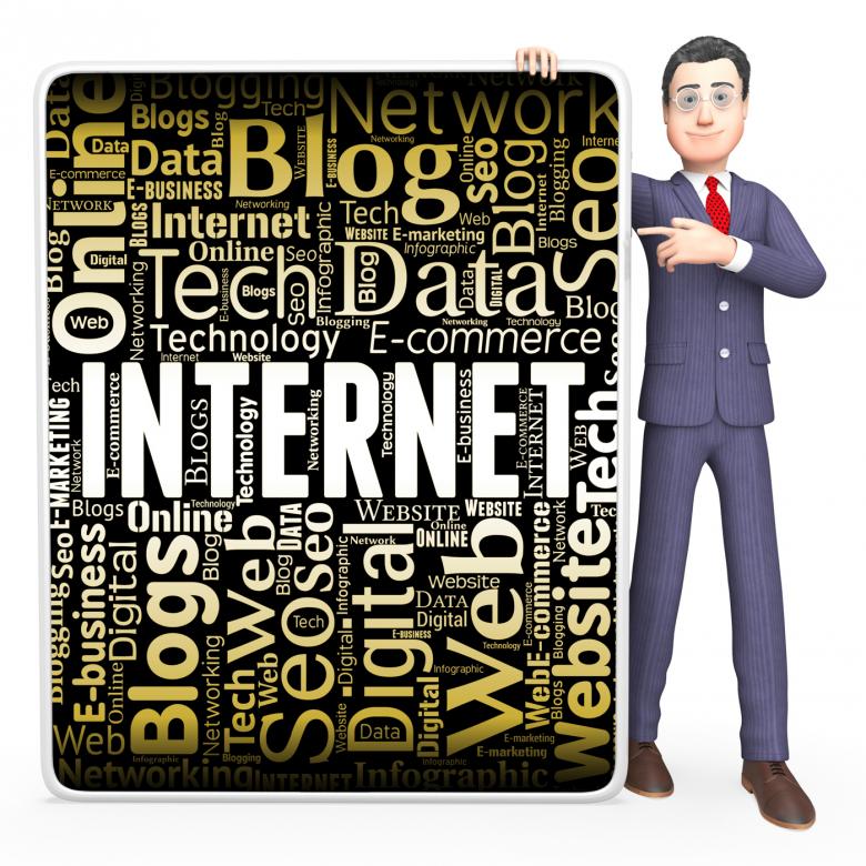 Free stock image of Internet Sign Shows Web Site And Board created by Stuart Miles