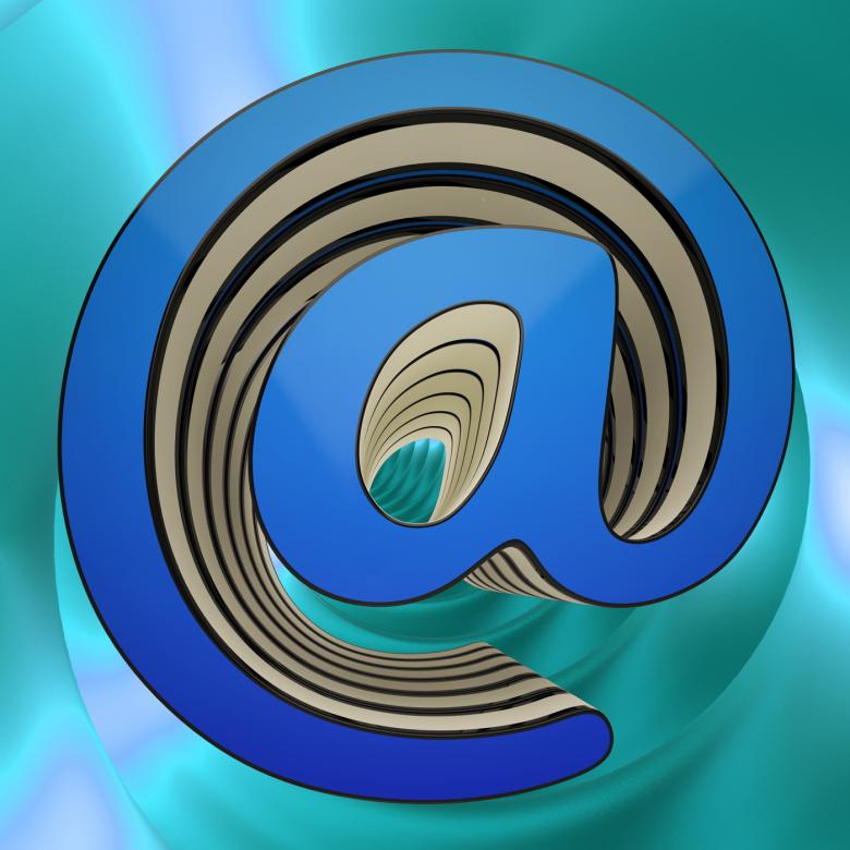 Free stock image of At-Symbol Shows Online Mailing Computer Technology created by Stuart Miles