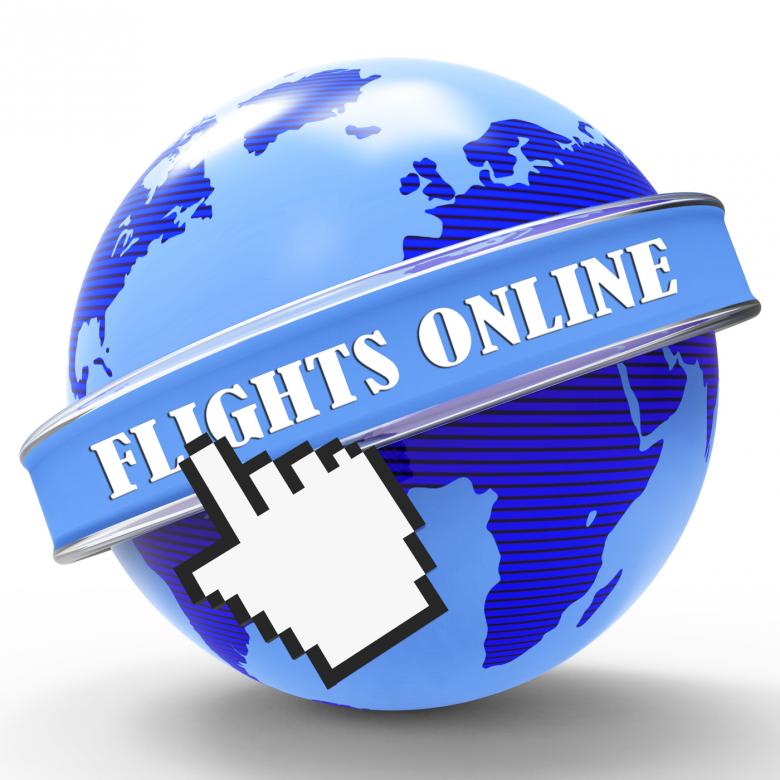 Free stock image of Flights Online Shows Airplane Net And Fly created by Stuart Miles