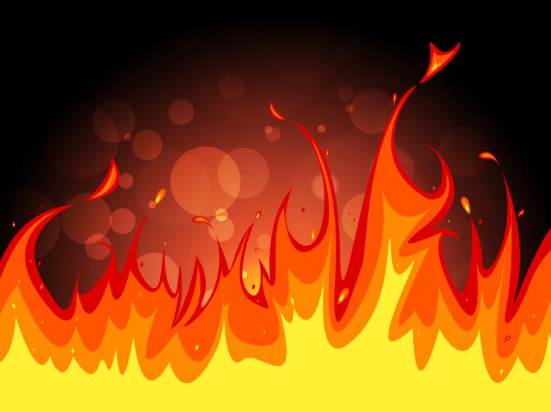 Free stock image of Copyspace Fire Indicates Flame Blaze And Fiery created by Stuart Miles