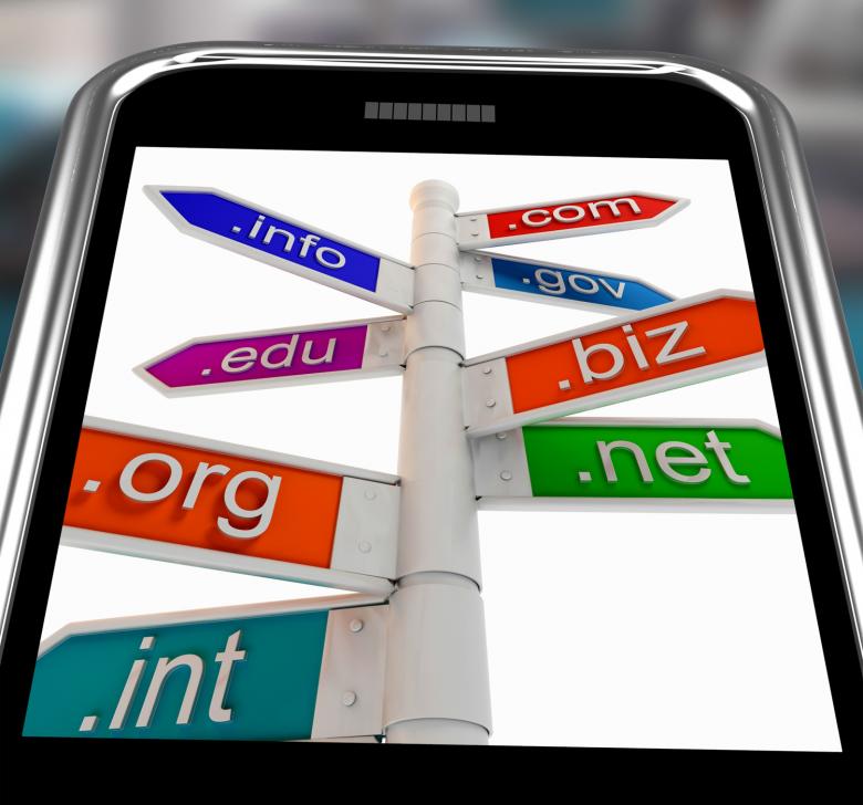 Free stock image of Domains On Smartphone Shows Internet Websites created by Stuart Miles