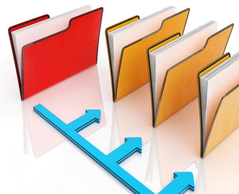 Free stock image of Folders Or Files Shows Correspondence And Organized created by Stuart Miles