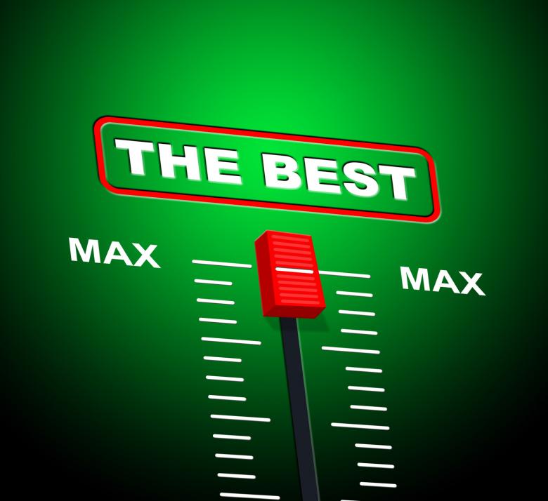 Free stock image of Max Best Shows Upper Limit And Ceiling created by Stuart Miles