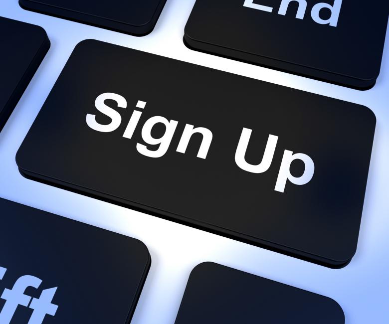 Free stock image of Sign Up Computer Key Showing Subscription And Registration created by Stuart Miles
