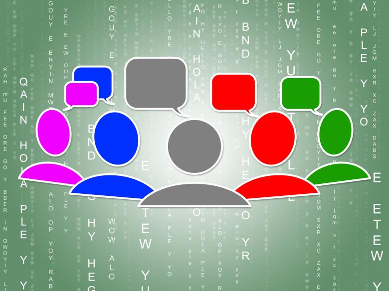 Free stock image of Social Media Represents Connecting People And Binary created by Stuart Miles