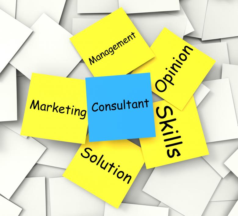 Free stock image of Consultant Post-It Note Shows Specialist Or Advisor created by Stuart Miles