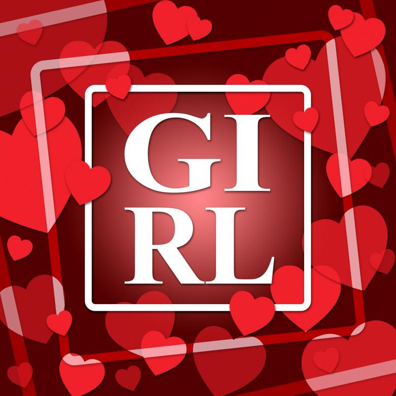 Free stock image of Girl Hearts Means Young Woman And Lady created by Stuart Miles