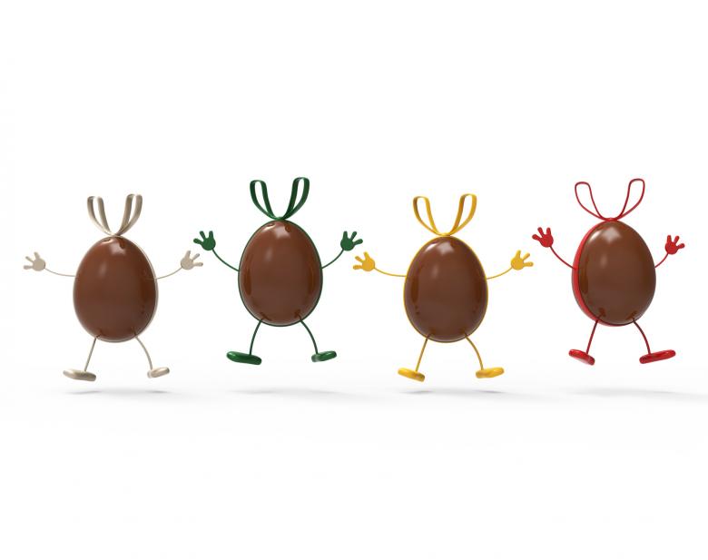Free stock image of Easter Eggs Represents Gift Ribbon And Bow created by Stuart Miles