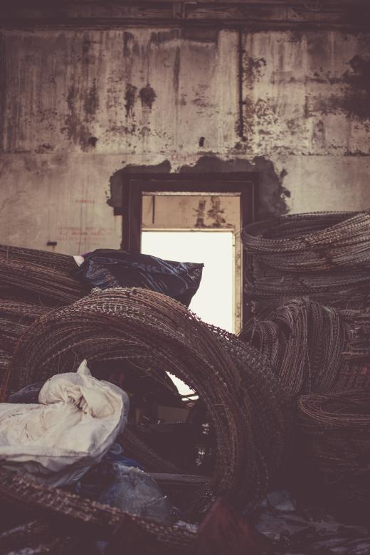 Free stock image of Inside an Old Abandoned WW2 Guard Station created by Bjorgvin
