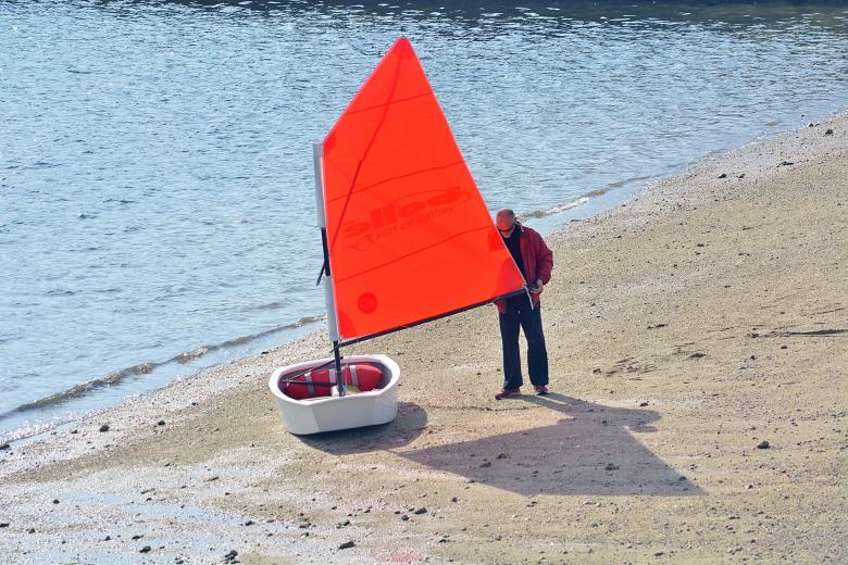 Free stock image of Sailboat on the Beach created by Richard Revel
