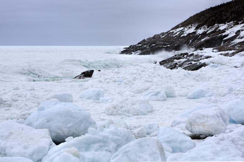 Free stock image of Ice Along the Coast created by Geoffrey Whiteway