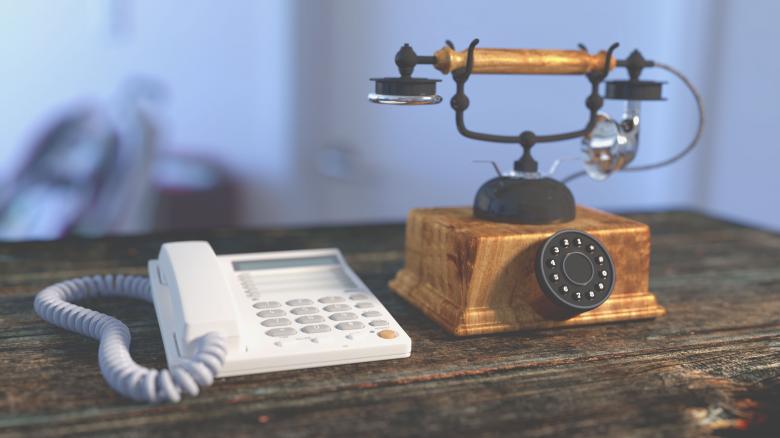 Free stock image of Old Telephone created by Pixabay