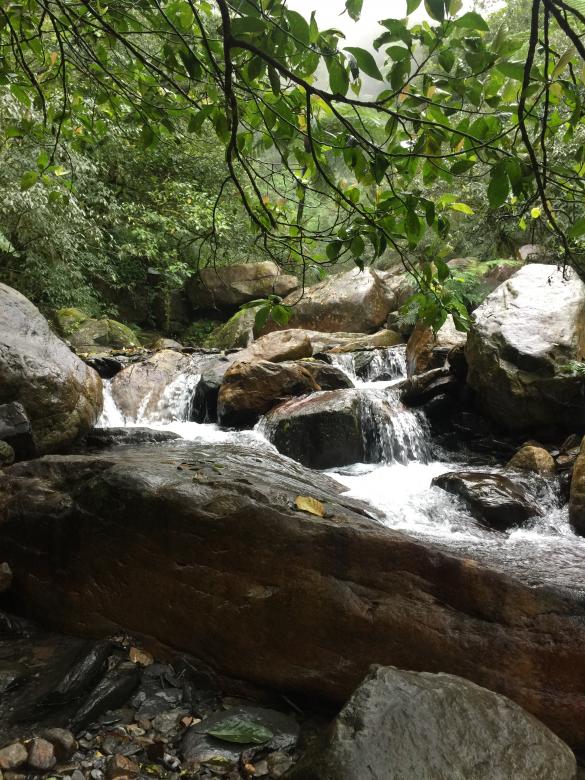 Free stock image of Waterstream over Rocks created by Chen Yen Ju