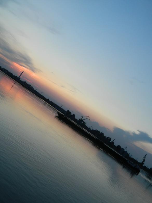 Free stock image of Sunset view on the Danube river created by Hulya Yılmaz